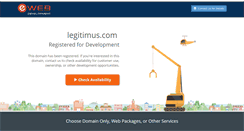 Desktop Screenshot of legitimus.com